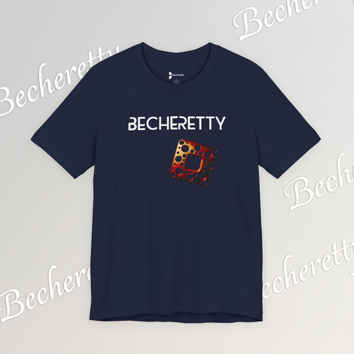 Modern Geometric Orbit Tee -  Graphic Art Becheretty - Elevate your everyday wardrobe with a fusion of contemporary art and minimalist style.