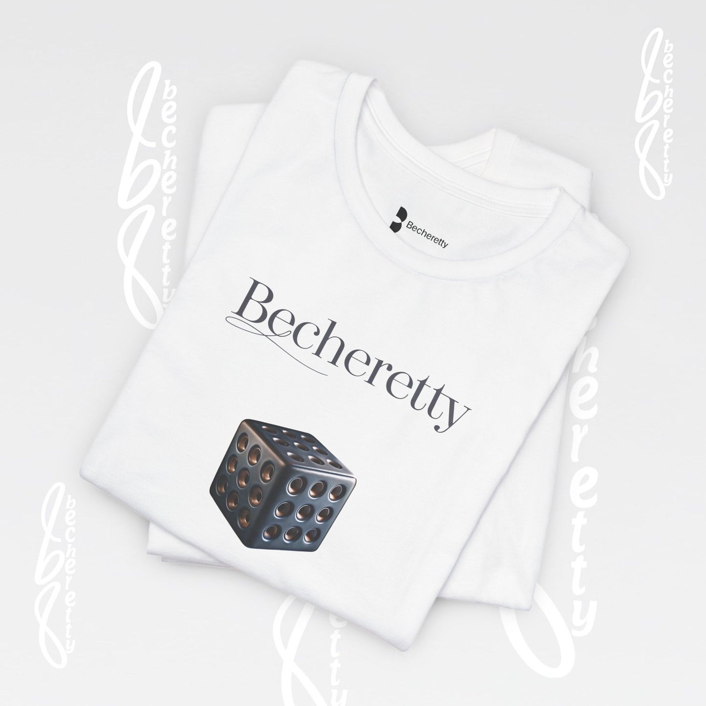 Original Dice 3D Graphic Becheretty - Minimalistic Art Expression - Casual wear - Gamers Gift