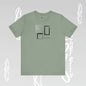 Minimalist Graphic Becheretty T-Shirt - Pixel Void Line - Modern Design for Art lovers - Casual Wear
