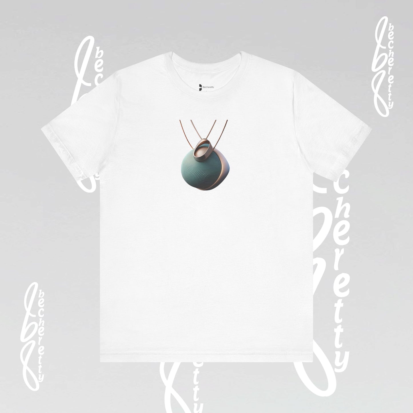 Artistic Necklace Graphic T-Shirt Becheretty - Perfect Women Gift - Casual Wear - Style is Yours