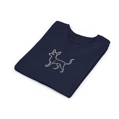 Youth T'Shirt - Graphic Chihuahua - Minimalist Art Becheretty