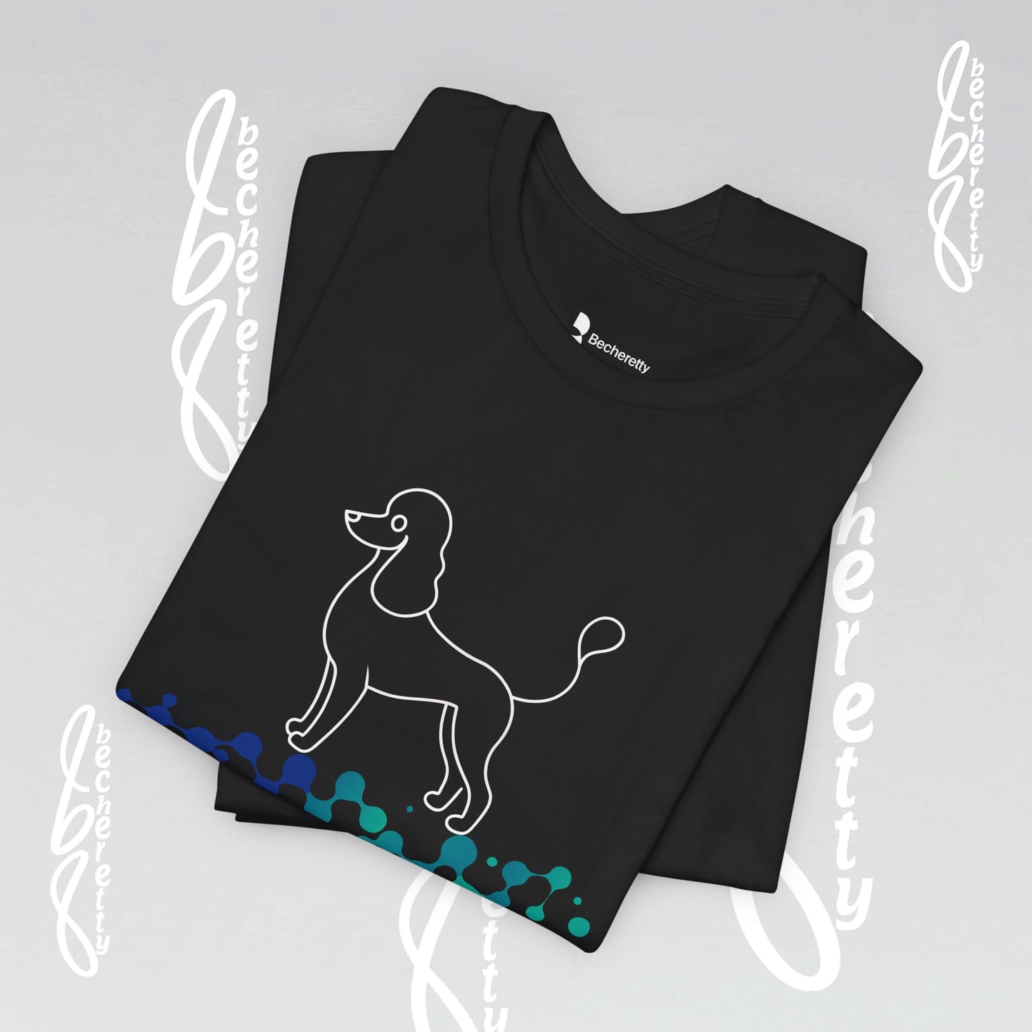 French Poodle T-Shirt Unisex - Becheretty - Casual Wear - Perfect Gift for Poodle's owners
