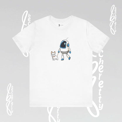 Funny & Futuristic Graphic Becheretty - Walk My Dog - Everyday Wear - Gift Idea