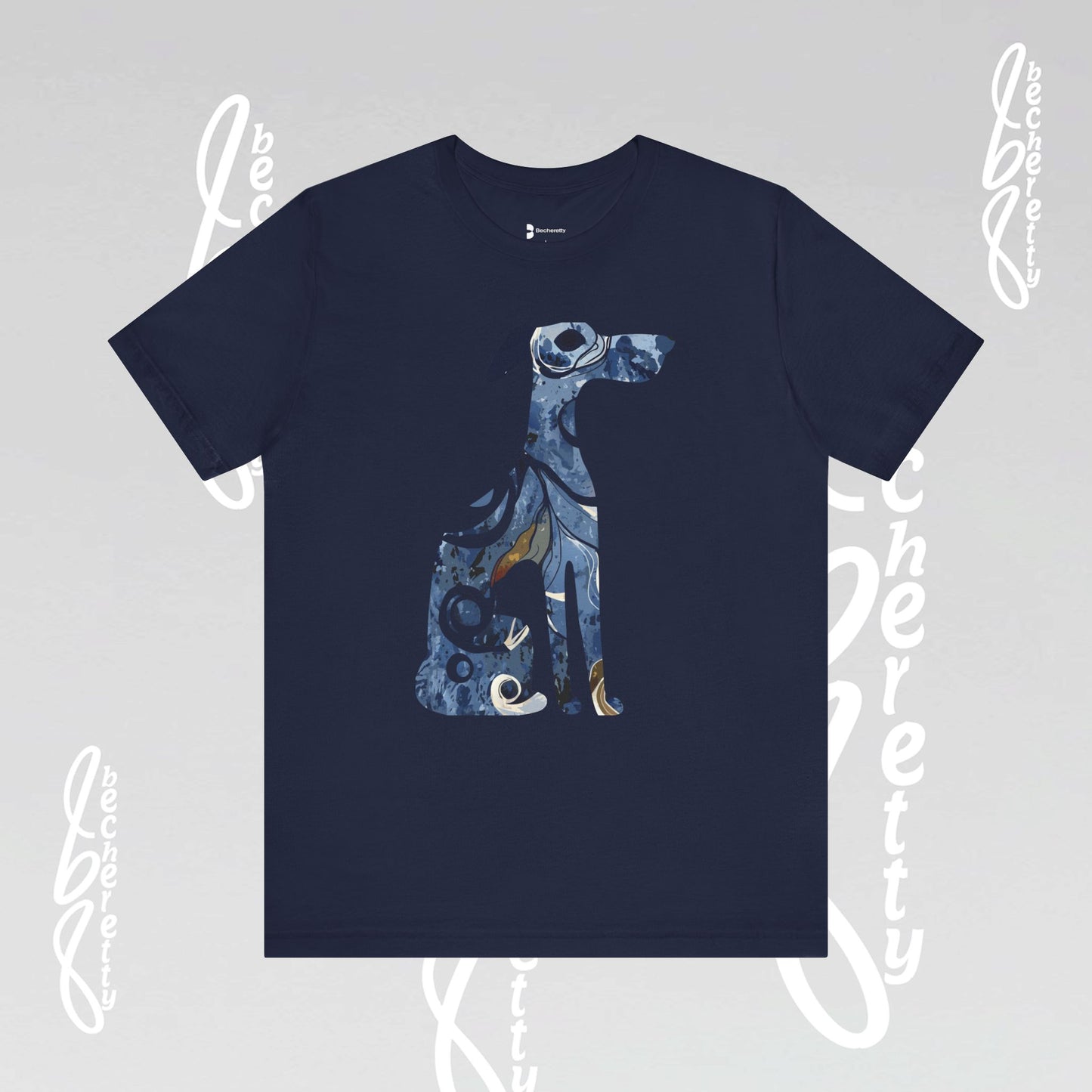 Artistic Dog Graphic Becheretty -  Perfect gift for dogs & Art Lovers - Casual Wear