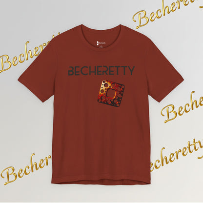 Stylish Minimalist Art Design Becheretty - Trendy short sleeve T-Shirt - Casual Wear - Gift for Him
