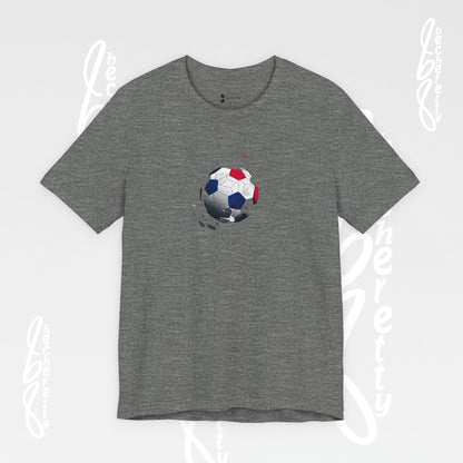 Soccer Ball Graphic Tee — Artistic Minimalist Design Becheretty - Enthusiastic Fans - Match Day