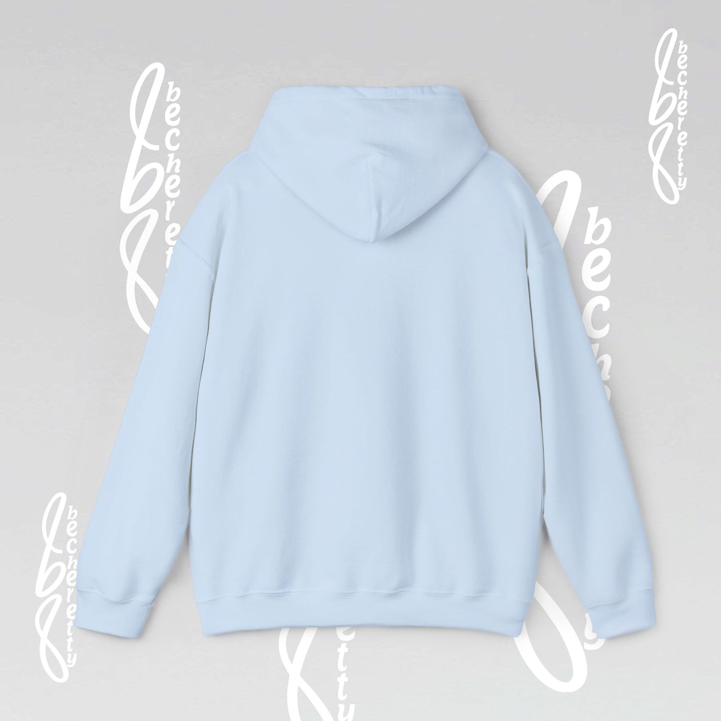 Funny Ghost Hoodie - Art Graphic Minimalist Becheretty "Ghost Headphone"