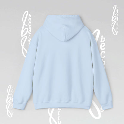 Funny Ghost Hoodie - Art Graphic Minimalist Becheretty "Ghost Headphone"