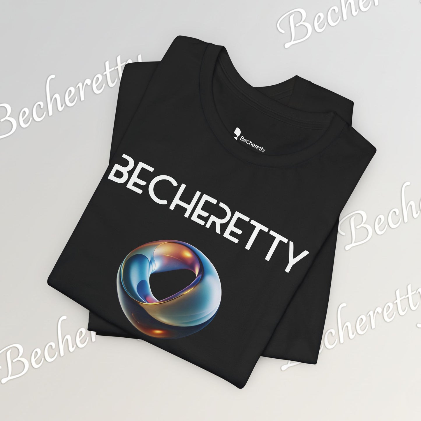 Abstract Futuristic Ring - Graphic T-Shirt - Becheretty - Gift for Women - Casual Wear
