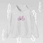 Hoodie Becheretty "Pink Bike "Minimalist Graphic Design" Perfect Gift for Bike Lovers - Casual