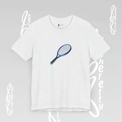 Vintage Tennis Racket - Graphic T'Shirt Becheretty - Tennis Enthusiasts - Casual Wear