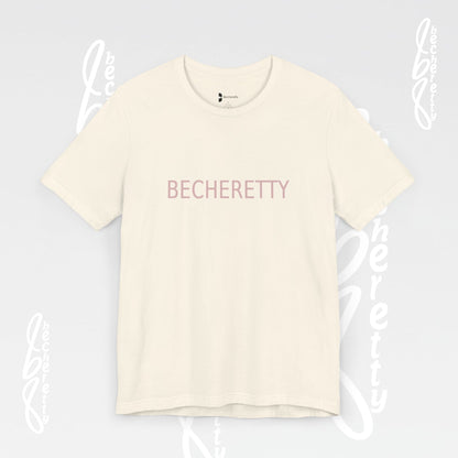 Becheretty  T-Shirt - Short Sleeve- Casual Style, Unisex - Relaxed Fit Top - Everyday wear