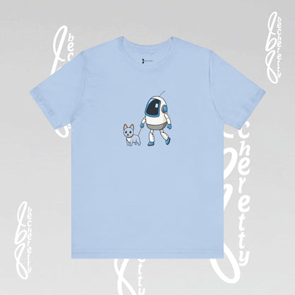 Funny & Futuristic Graphic Becheretty - Walk My Dog - Everyday Wear - Gift Idea