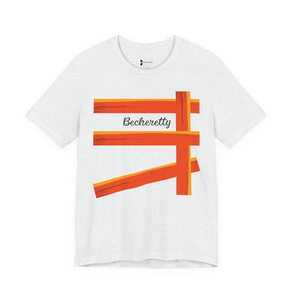 Vibrant Graphic Tee for Creative Souls, Becheretty Unisex T-Shirt, Casual Wear, Gift for Art Lovers, Everyday Comfort