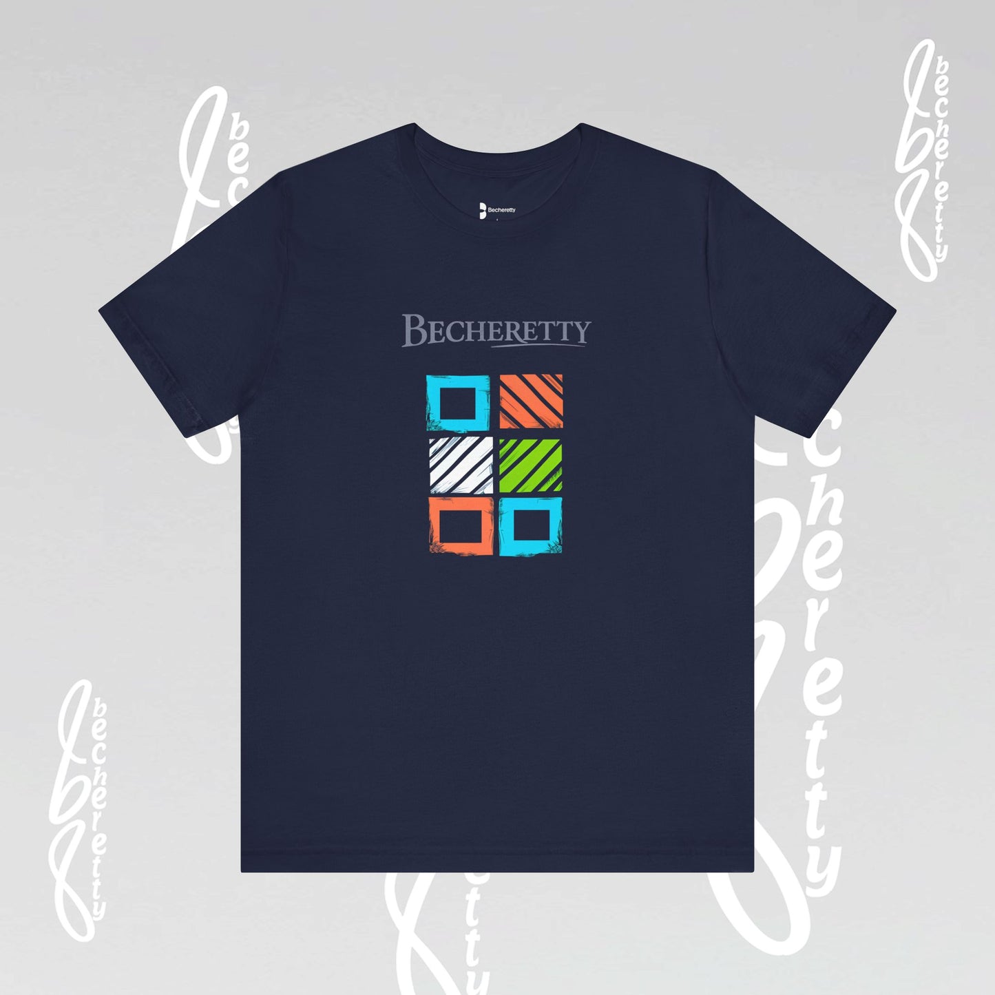 Colorful Becheretty Graphic Unisex T'shirt - Fashion style - Casual Wear