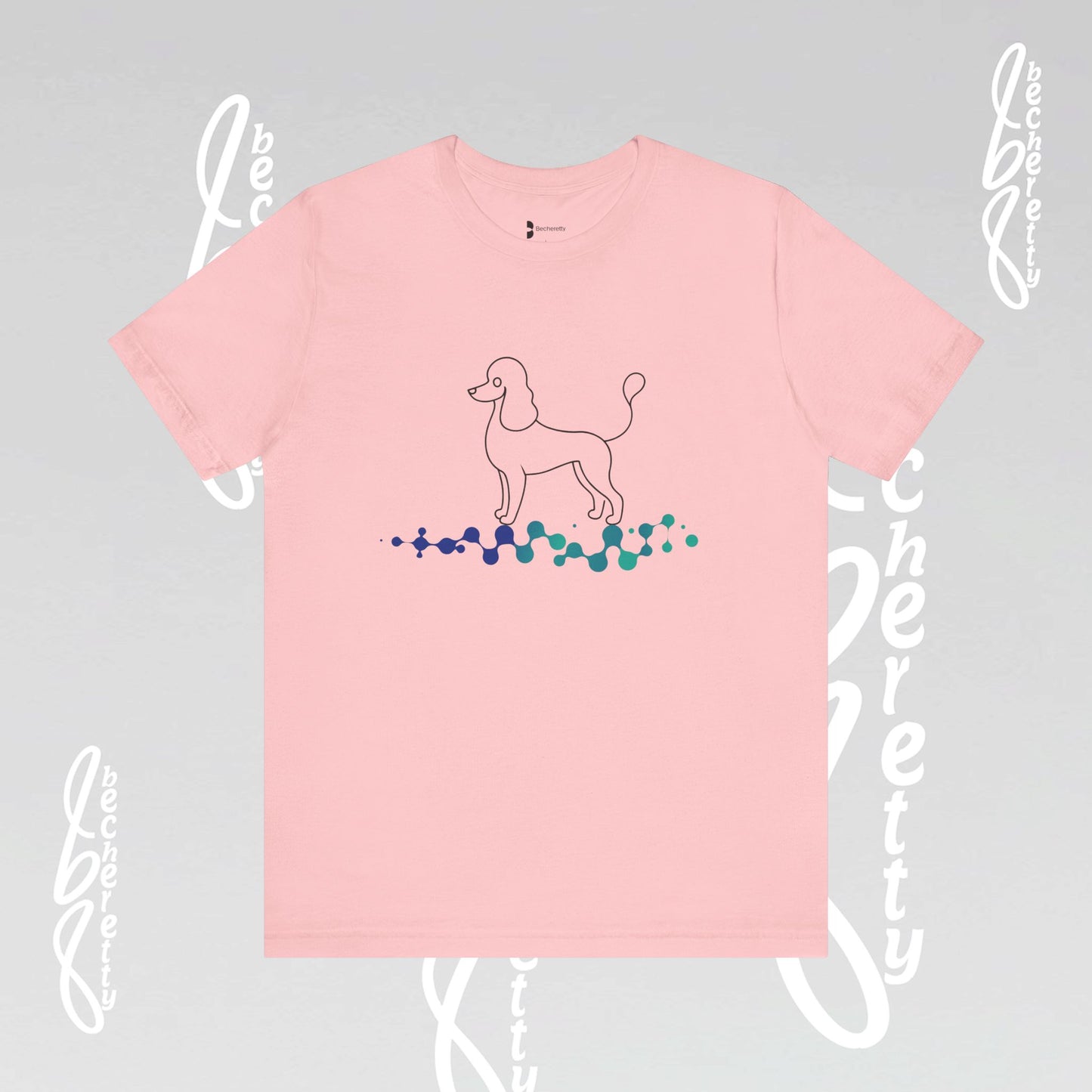 French Poodle T-Shirt Unisex - Becheretty - Casual Wear - Perfect Gift for Poodle's owners