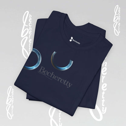 Becheretty Graphic T-Shirt - Broken Vector Line - Casual Wear - Fashion Style
