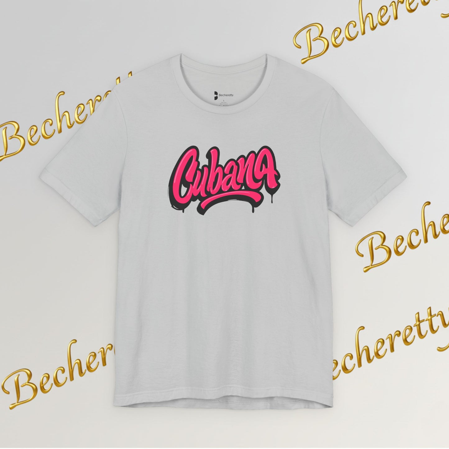 Graphic Tee "Cubana" Art Minimalist Becheretty - T-shirt that expresses confidence - Casual Wear