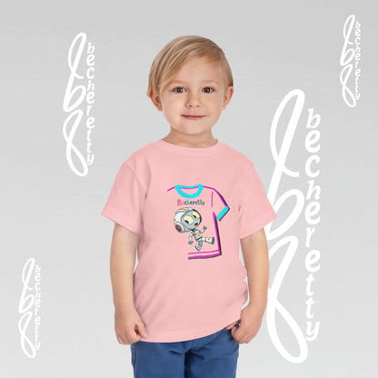 Toddler T-Shirt - Fun & Playful Robot Graphic Becheretty - Surprise your friends with this unique design