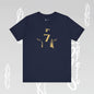 T-shirt - Number 7 GOAL - Art Graphic Minimalist Becheretty - Casual Wear - Team Spirit