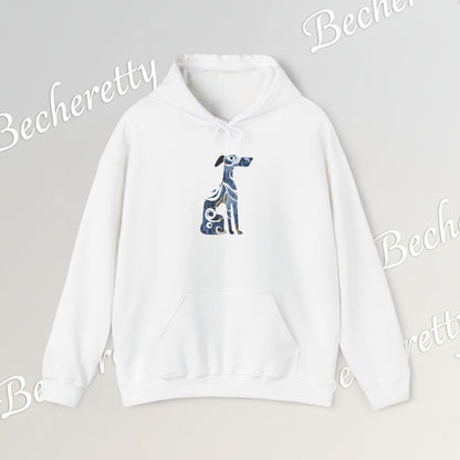 Artistic Dog Silhouette Hoodie - Graphic Becheretty - Perfect gift for dog lovers