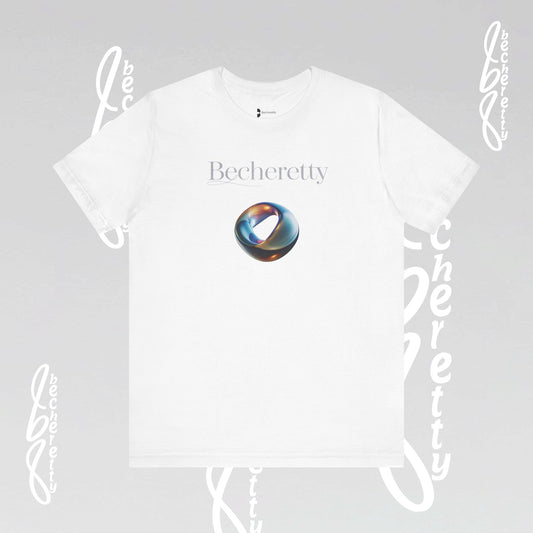 Abstract futuristic ring - Graphic T-Shirt - Becheretty Design - Gift for Women - Casual Wear