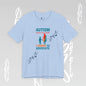 Light blue t-shirt with autism awareness phrase: Autism chose my child. I chose to advocate.