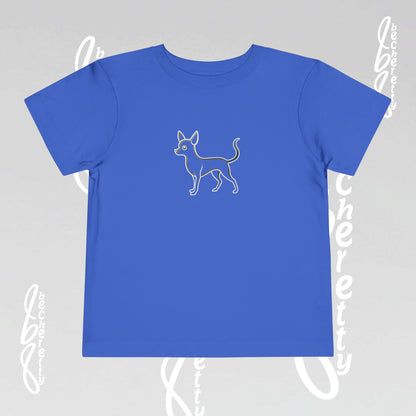 Adorable Chihuahua Toddler Tee - Cute Child's Shirt - Dog Lover Gift, Cozy Summer Apparel, Fun Birthday Outfit