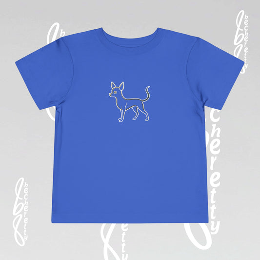 Adorable Chihuahua Toddler Tee - Cute Child's Shirt - Dog Lover Gift, Cozy Summer Apparel, Fun Birthday Outfit