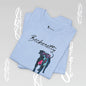 T-Shirt Unisex with artistic graphic of a dog wearing glasses Becheretty - Unique Pet Apparel for dog lovers and casual wear