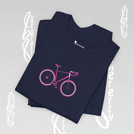Pink Bike - Graphic T-Shirt Becheretty - Perfect gift for Bike Lovers - Casual Wear