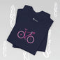 Pink Bike - Graphic T-Shirt Becheretty - Perfect gift for Bike Lovers - Casual Wear