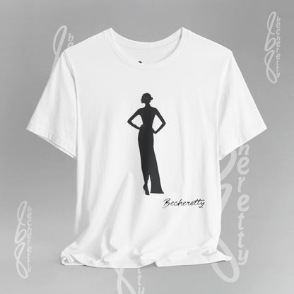 Stylish Silhouette Graphic T-Shirt Becheretty - Minimalist design - Casual Wear - Perfect Women's Gift