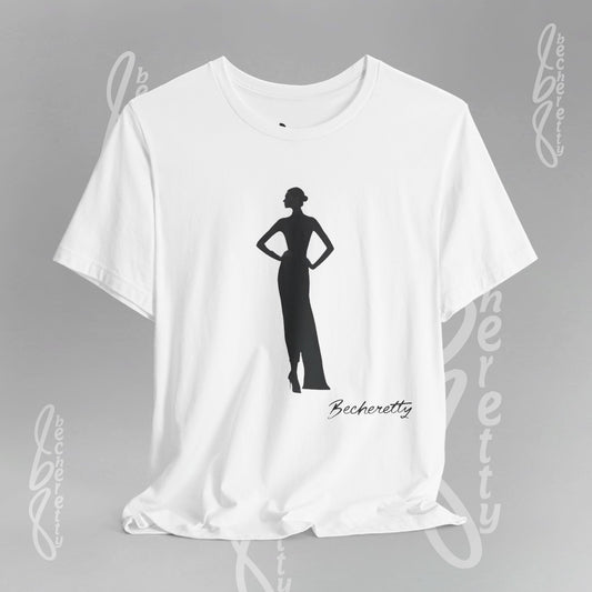 Stylish Silhouette Graphic T-Shirt Becheretty - Minimalist design - Casual Wear - Perfect Women's Gift