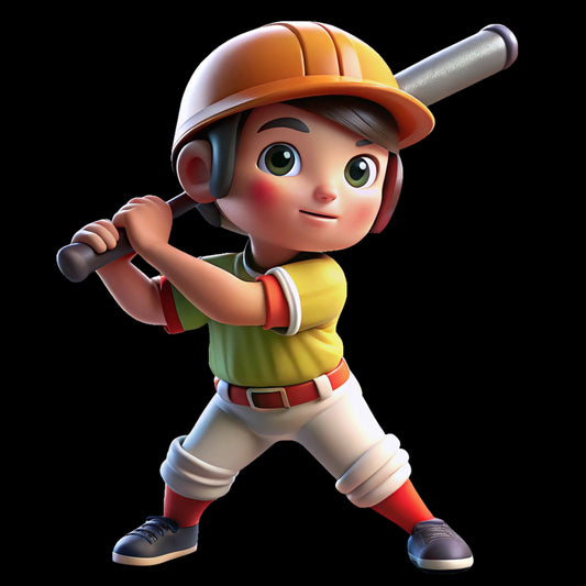 Toddler T-Shirt - Baseball Graphic Becheretty - Day Game, birthday gift - Summer