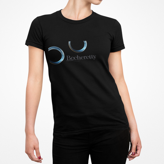 Becheretty Graphic T-Shirt - Broken Vector Line - Casual Wear - Fashion Style