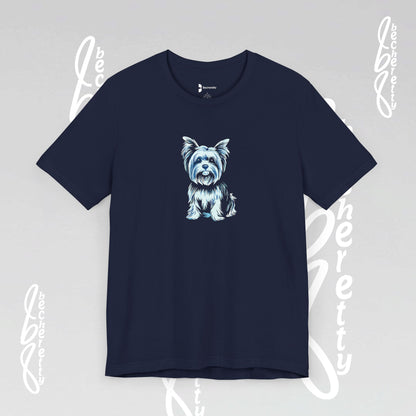 Yorkie Graphic T'Shirt Becheretty - Perfect gift for Pets Lovers & Casual Wear